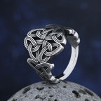 Celtic Knot Ring Polished Vintage for Men — 316L Stainless Steel