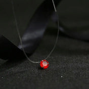 Iced Out Invisible Chain Necklace