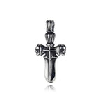 Gothic Skull Pendant Necklace — Stainless Steel