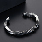War Horse Hoof Cuff Bangle — 316L Stainless Steel