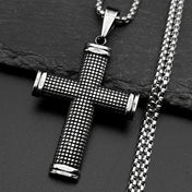 Cross Jesus Christ Gold Pendant Christian Faith
