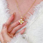 Iced Out Gold Pendant