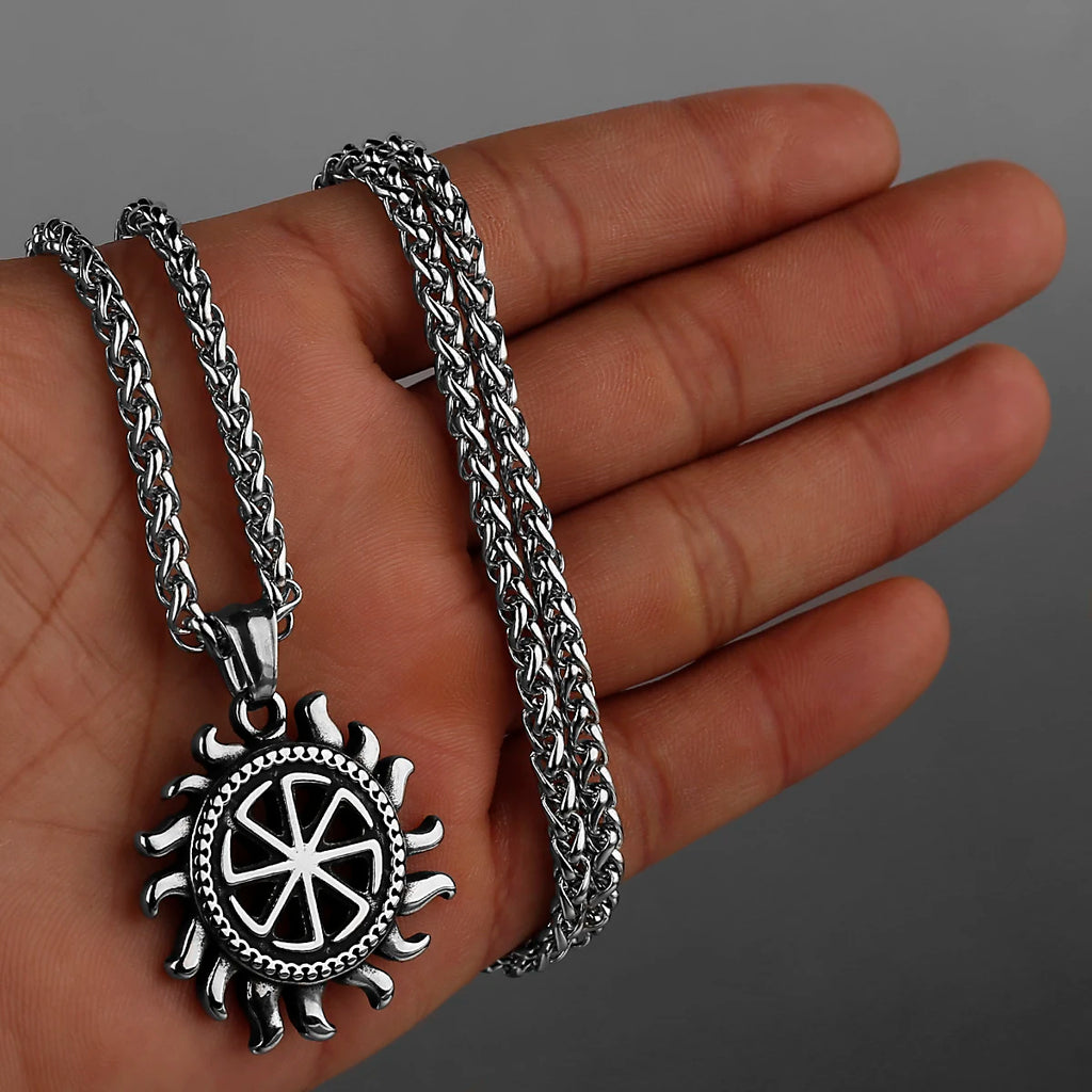 Minimal Pendant Necklace — Stainless Steel