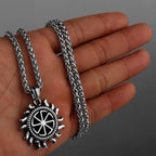 Minimal Pendant Necklace — Stainless Steel