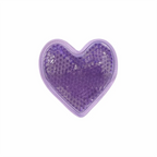 Portable PVC Heart Shaped Ice Pack Gel Heart Shaped Hot Cold Pack Reusable Gel Pad Household Necessities