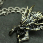 Bat Skull Pendant Necklace