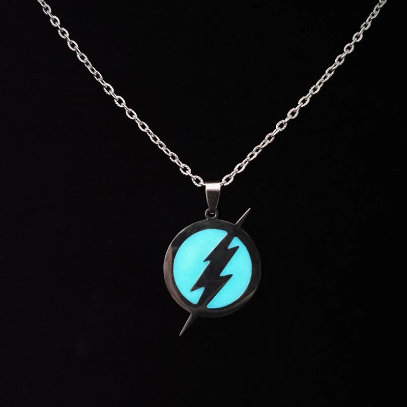 Luminous Heart Pendant Necklace — Stainless Steel