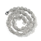 UWIN 10mm Ball Bead Chain Necklace Full Iced Out CZ Link Cubic Zircon Fashion Luxurious Choker HipHop Jewelry