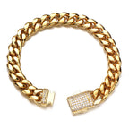 Cuban Chain Bracelet 6-14mm — Stainless