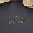 3pcs Gothic Cute Tiny Bat Charms Stainless Steel Pendant for Jewelry Making Necklaces Bracelets Earrings diy Accessories Gift