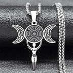 Witchcraft Stainless Steel Pendant Necklace