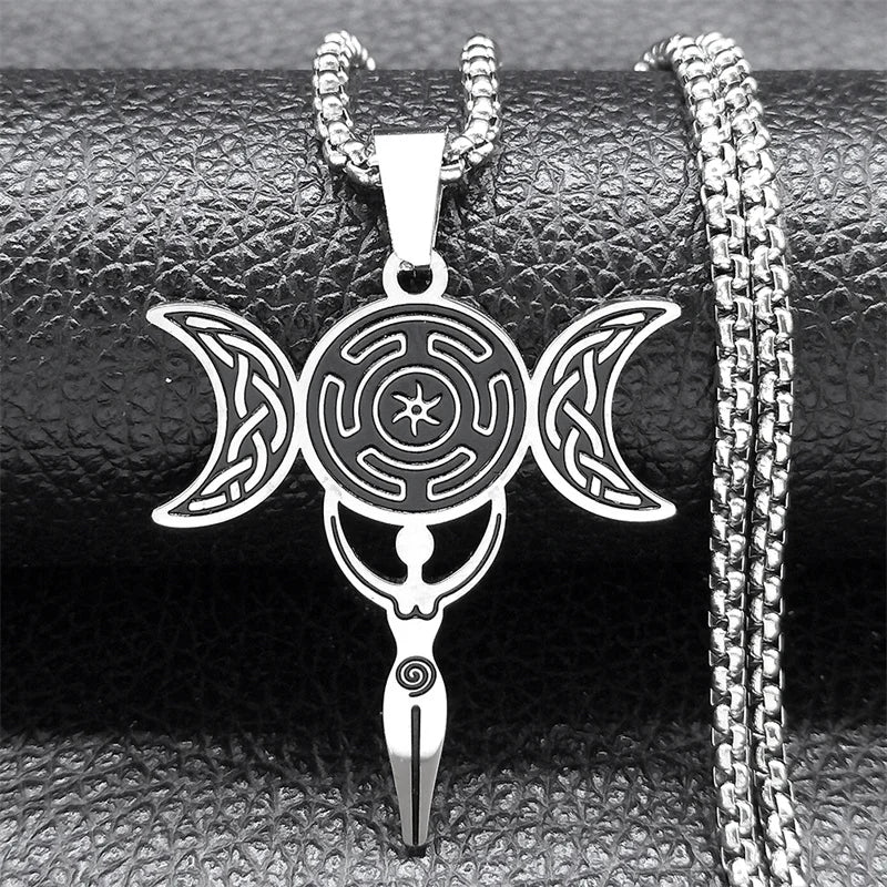Witchcraft Stainless Steel Pendant Necklace