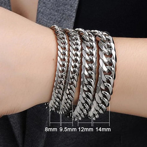 Bracelet Cuban Stainless Steel 14MM
