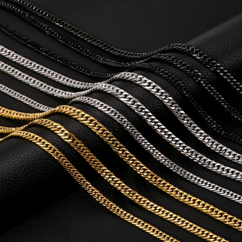 Cuban Link Stainless Steel Chain 3MM