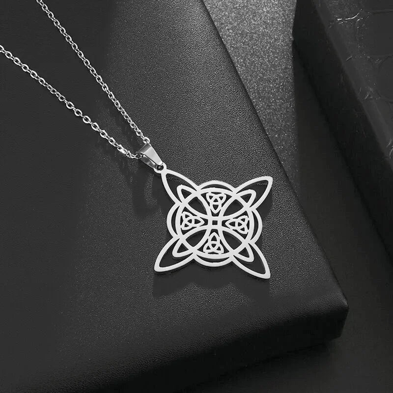 New Twisted Mobius Silver Color Pendant Men and Women Couple Hip Hop Student Pendant Anniversary Jewelry Gift