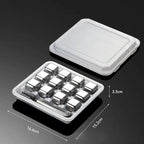 Reusable Whiskey Stones Stainless Steel Ice Cubes Quick-Freeze Wine Cooler Food Grade Metal Pellets Beer Cooler Bar