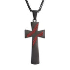 Christian Iced Out Bling Jesus Head Portrait Necklace Pendant Male and Female Cross Catholic Amulet Jewelry