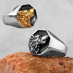 Ring Viking Wolf Stainless Steel