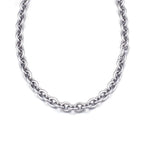 Gold-Tone O Chain Necklace — 8mm