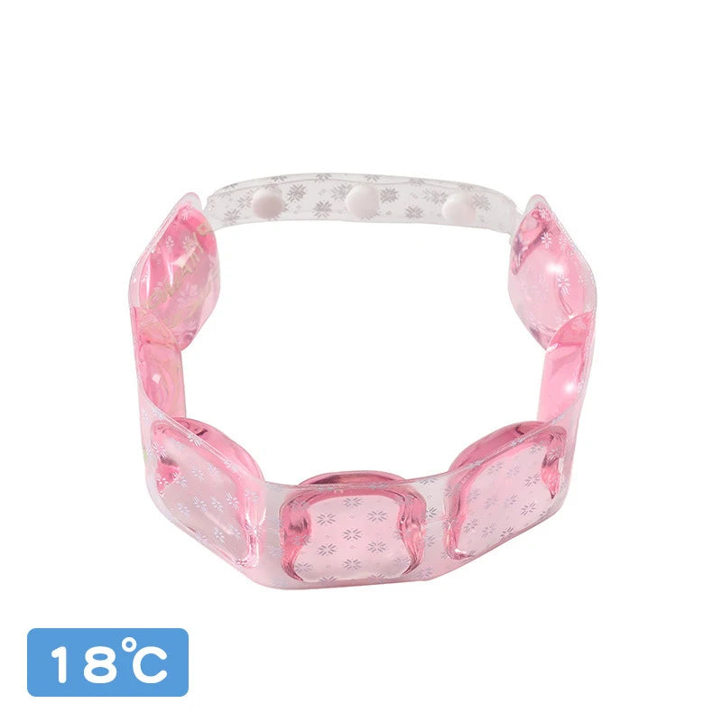 18 °/28 ° Cooling Ring Suitable For Men & Women Portable Sport Neck Ring Collar Cooling Patch, Nordic Style For Office
