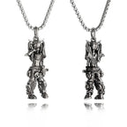 Skull Cross Pendant Necklace