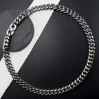 Ultra Light 14mm TA1 Bracelet for Fashion Men Anti-Allergy Titanium Curb Cuban Link Chain Necklaces Bracelets