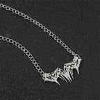 Spider Stainless Steel Pendant Necklace