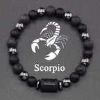 12 Zodiac Signs Bracelet Homme 12 Constellation Jewelry for Women Scorpio Gemini Sagittarius Bracelet Friendship Gift Whoelsales