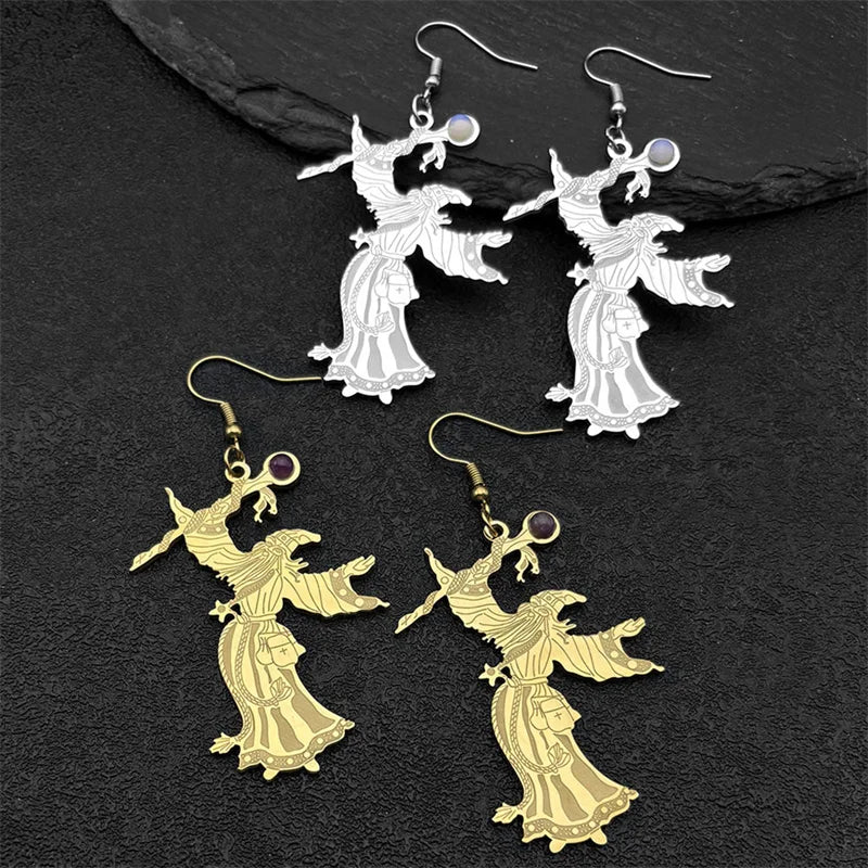 Dragon Viking Steel Pendant Gothic Witchcraft