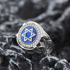 Star of David Ring — 925 Silver