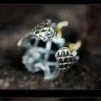 Retro Domineering Ethnic Style Fire-Breathing Dragon Ring Men\\\\\'s Charm Open Ring Punk Motorcycle Rider Jewelry Accessories