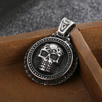 Skull Lion Tiger Pendant Necklace — Stainless Box