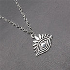 Hand and Eye Talisman Amulet Necklace — 43cm Chain