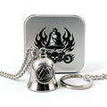 Moto Bell Steel Pendant Punk 316L Guardian