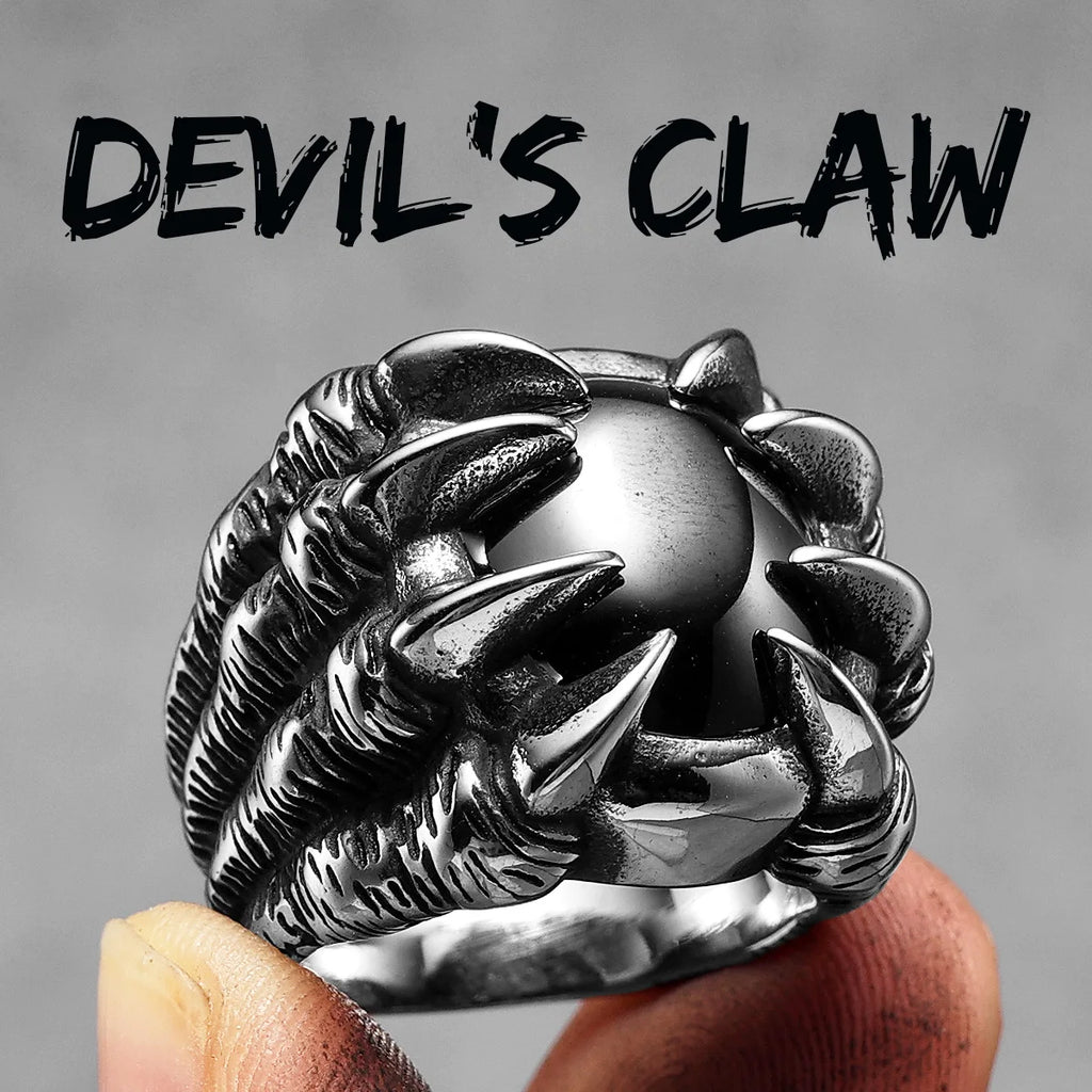 Dragon Claw Ring — Stainless Steel