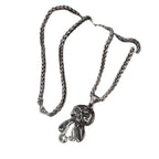 An exaggerated octopus sea monster pendant alloy necklace chain length 60CM fashion stereo can send friends