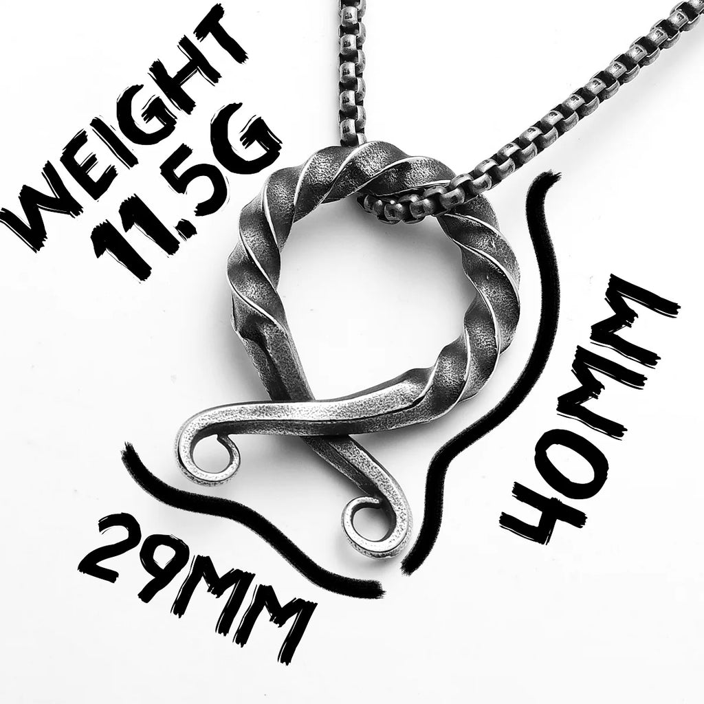Troll Cross Ancient Amulets Men Necklaces Stainless Steel Pendant Chain Women Punk Fashion Jewelry Accessories Gifts