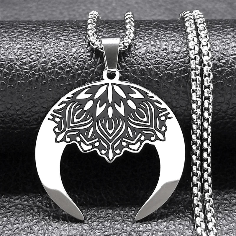 Witchcraft Stainless Steel Pendant Necklace