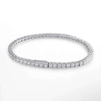 gold bracelet men Moissanite Tennis Bracelet Original S925 Sterling Sier Plated White Gold With GRA Bracelets For Women Man