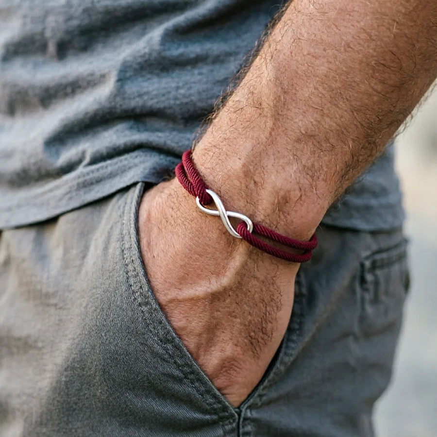 Premium 3MM Adjustable Rope Cord Bracelet — 6 Colors