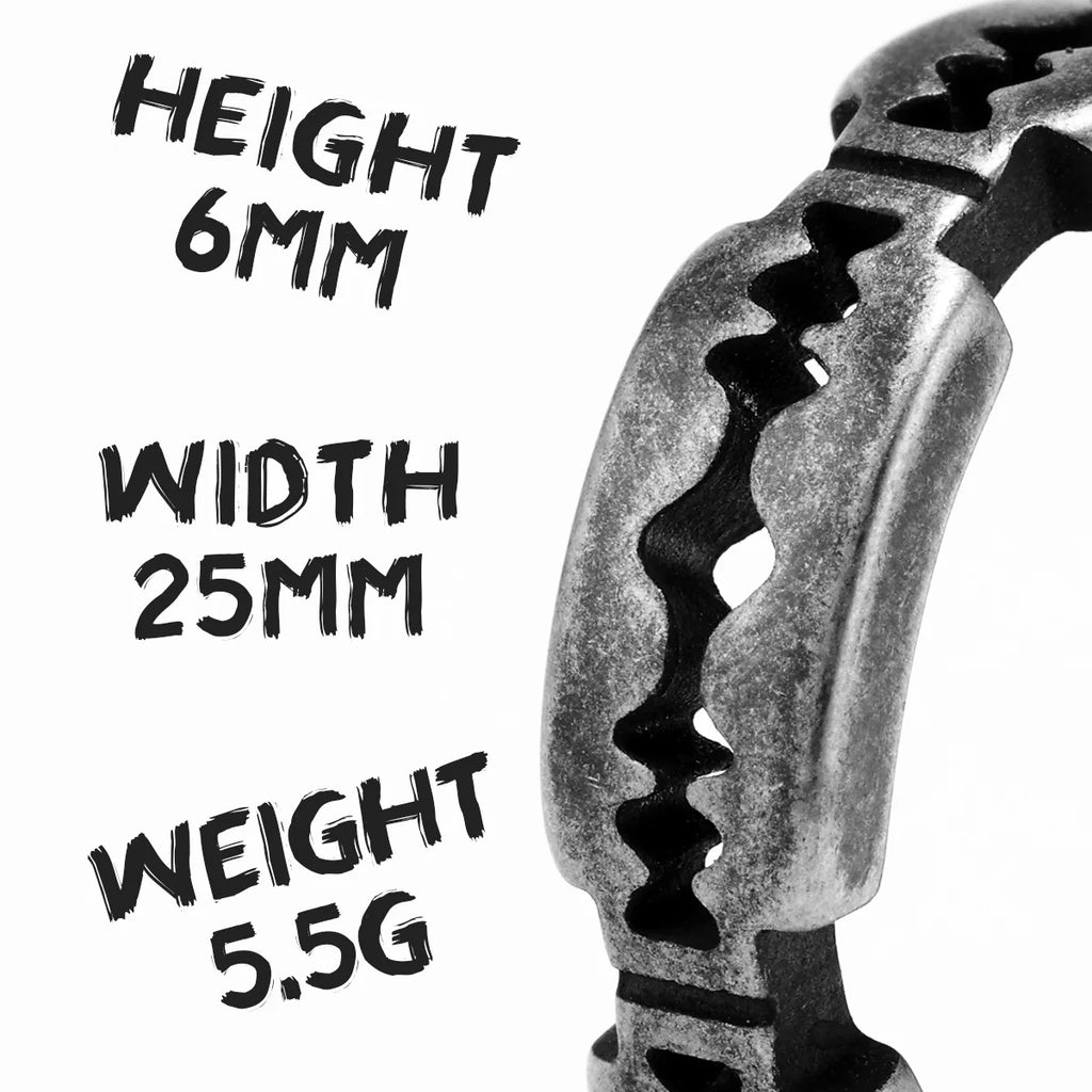 Razor Blade Ring — Stainless Steel