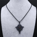 Viking Dragon Stainless Steel Pendant Necklace