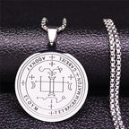 Gabriel Archangel Amulet Necklace — Stainless