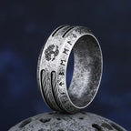 2024 NEW Men's 316L stainless-steel rings retro Odin Viking rune for teen RING Amulet fashion Jewelry Gift Valentine's day Gift