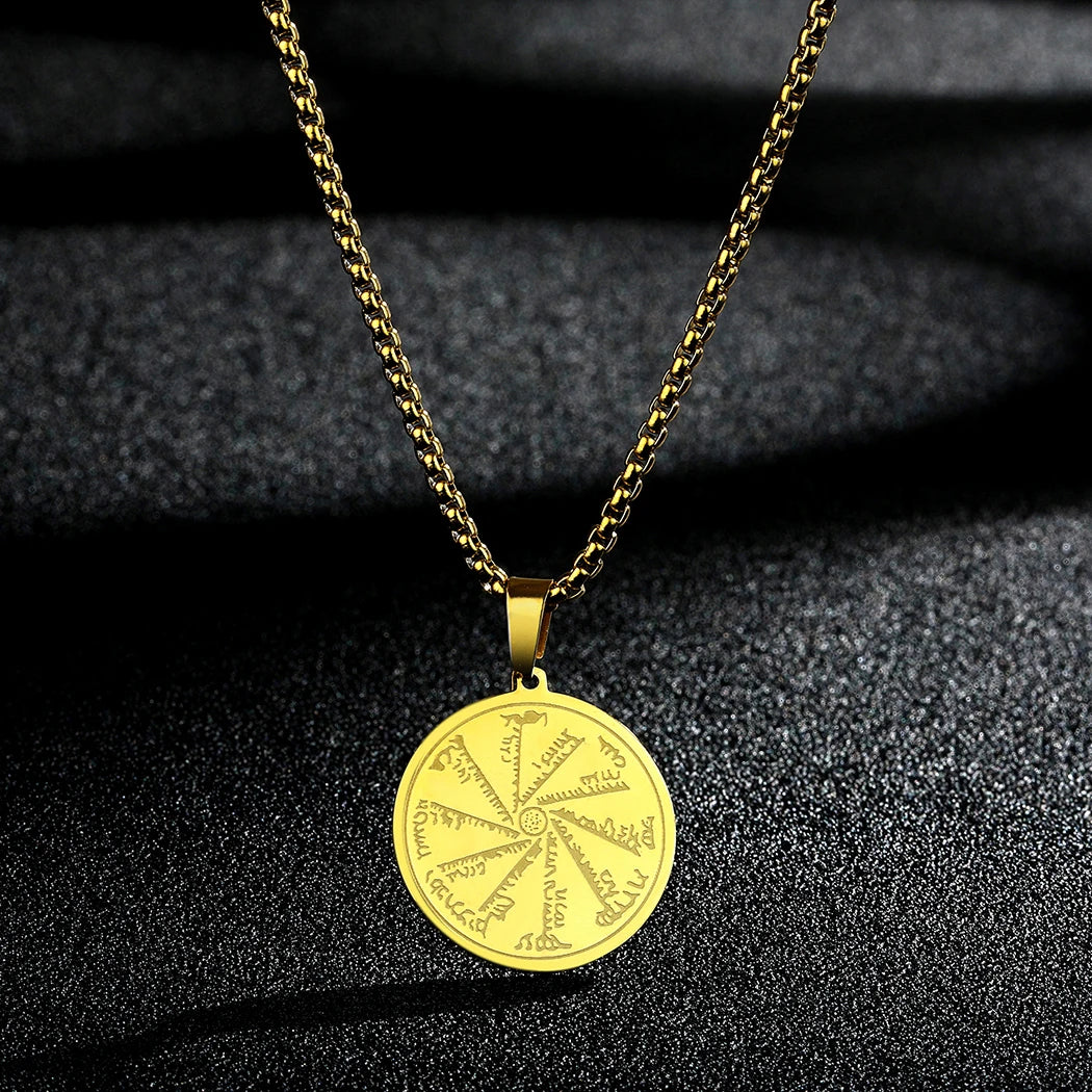 CHENGXUN Dainty Chef Knife Pendant Necklace for Women Men Steel Knife Charm Neck Chain Male Talisman Amulet Protection Jewelry