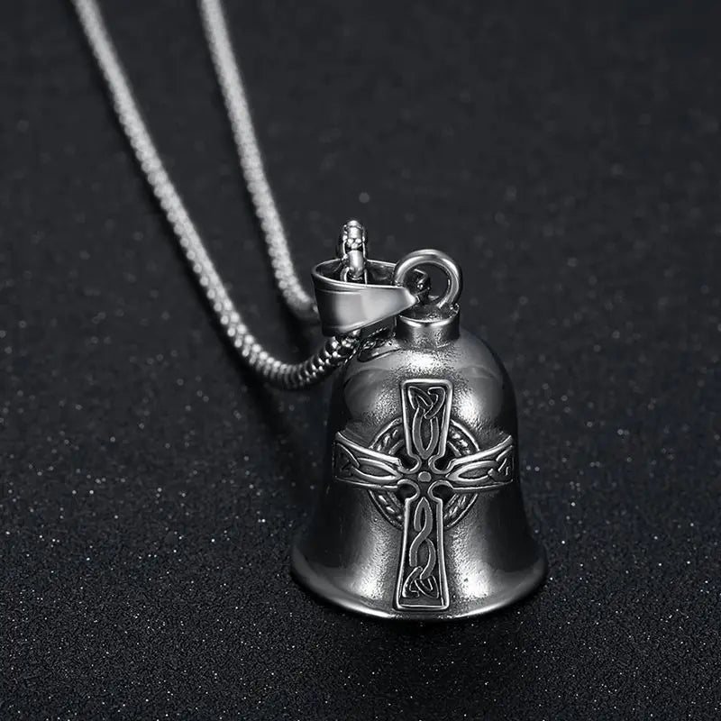 Cross Viking Steel Pendant Nordic Riding Exorcist