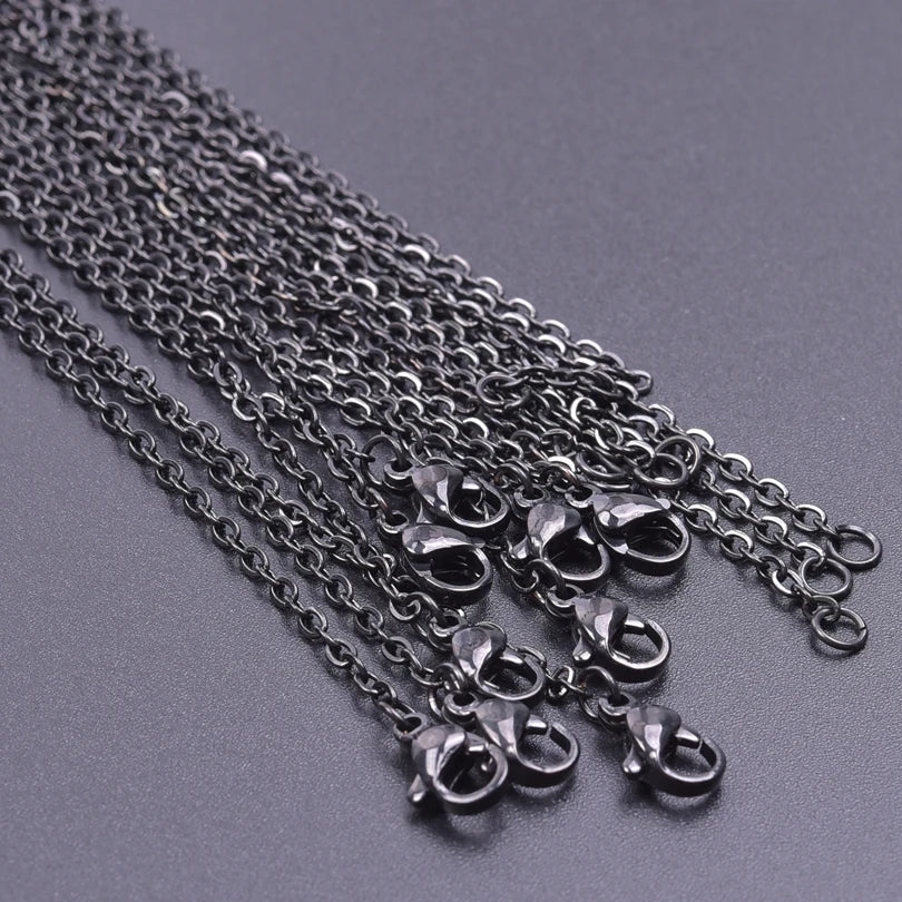 Stainless Steel Chain Necklace — 2.5mm