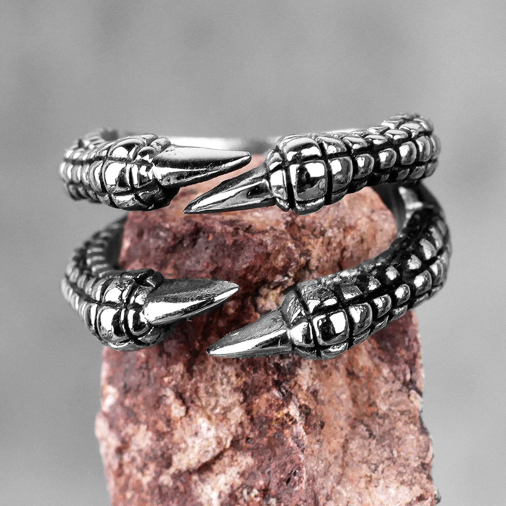 Dragon Claw Ring — Stainless Steel