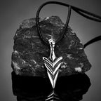 Odin's Spear Gungnir Pendant Necklace — Steel