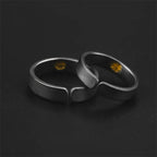 Classic Gold Clover Leaf Ring For Men Jewelry Top Quality Silver 925 Ring Open Size Male Index Finger Accessories